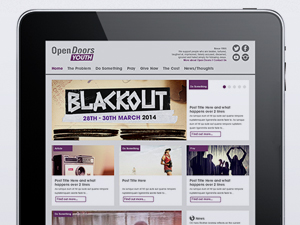 Open Doors Youth Website